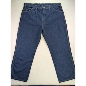 Dickies Utility Carpenter Jean Size 44W 30L Dark Wash 100% Cotton Jeans